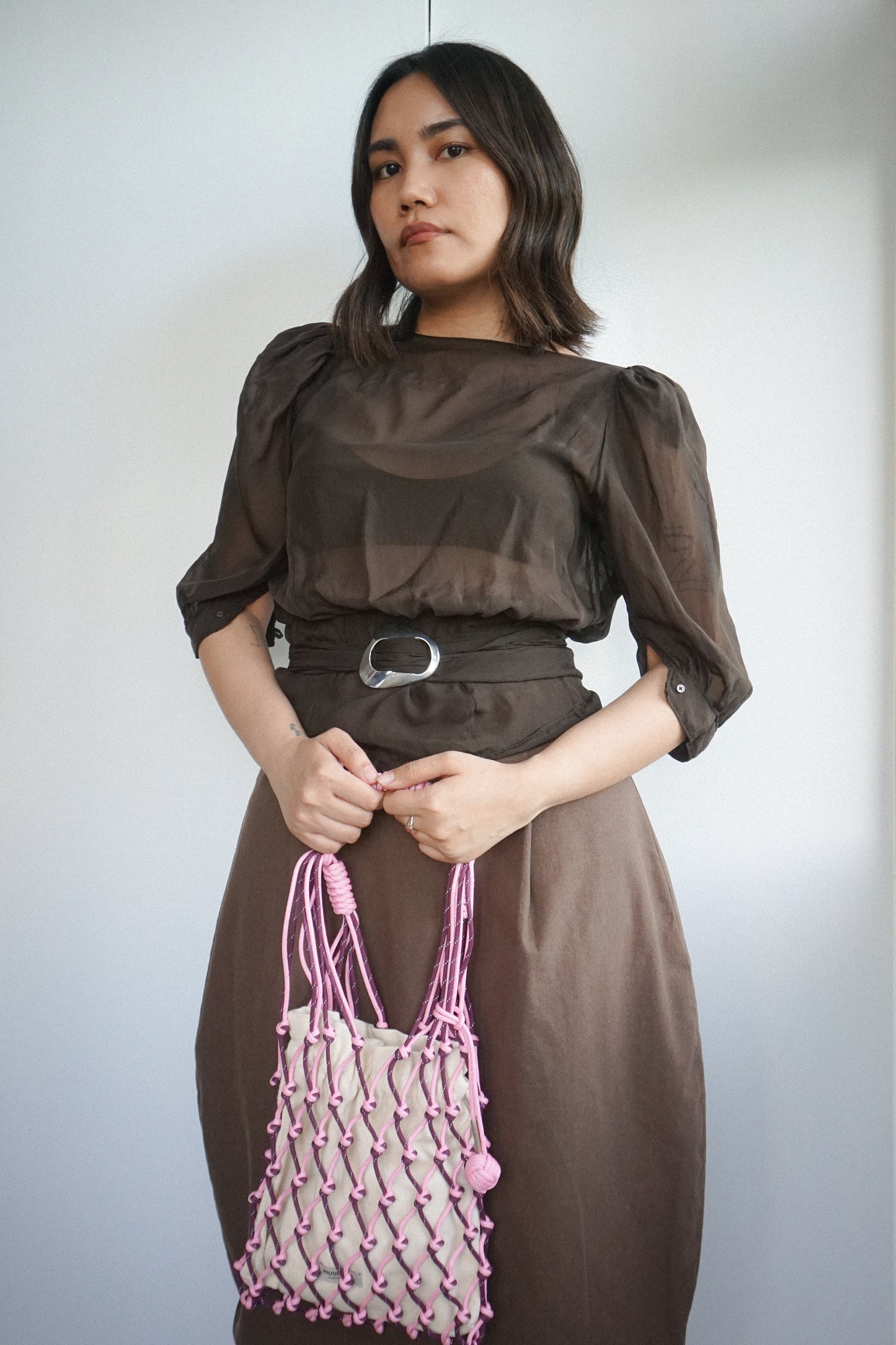 Duo Racket Tote Small with Crossbody Strap