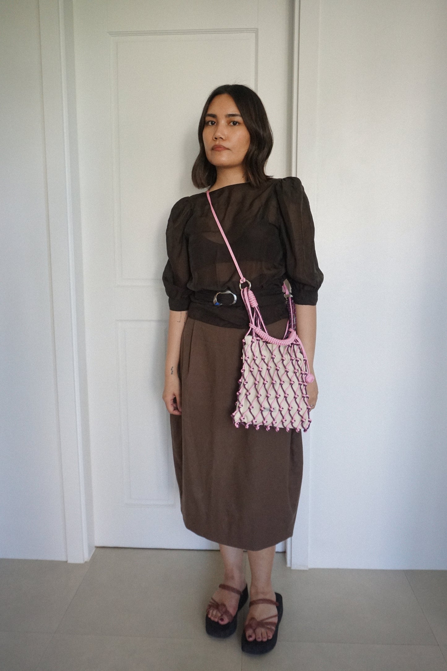 Duo Racket Tote Small with Crossbody Strap