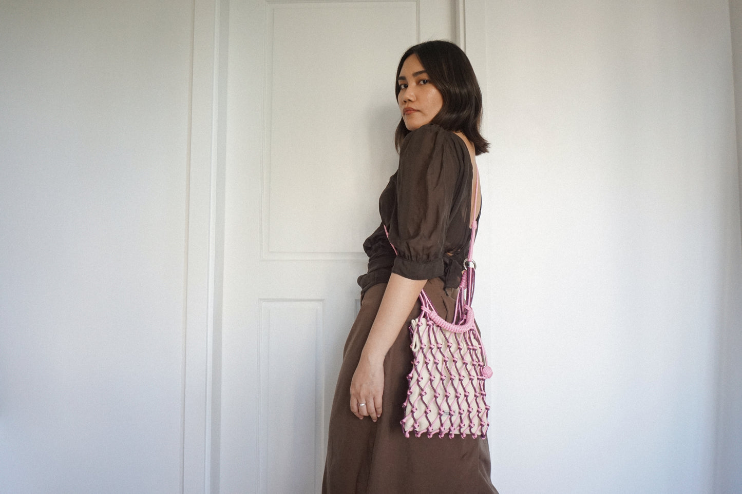 Duo Racket Tote Small with Crossbody Strap