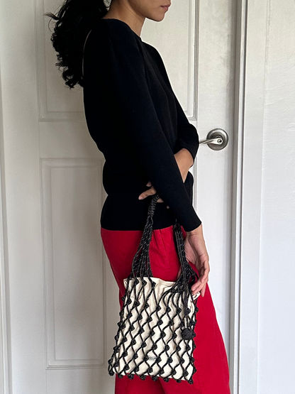 Duo Racket Tote Small with Crossbody Strap