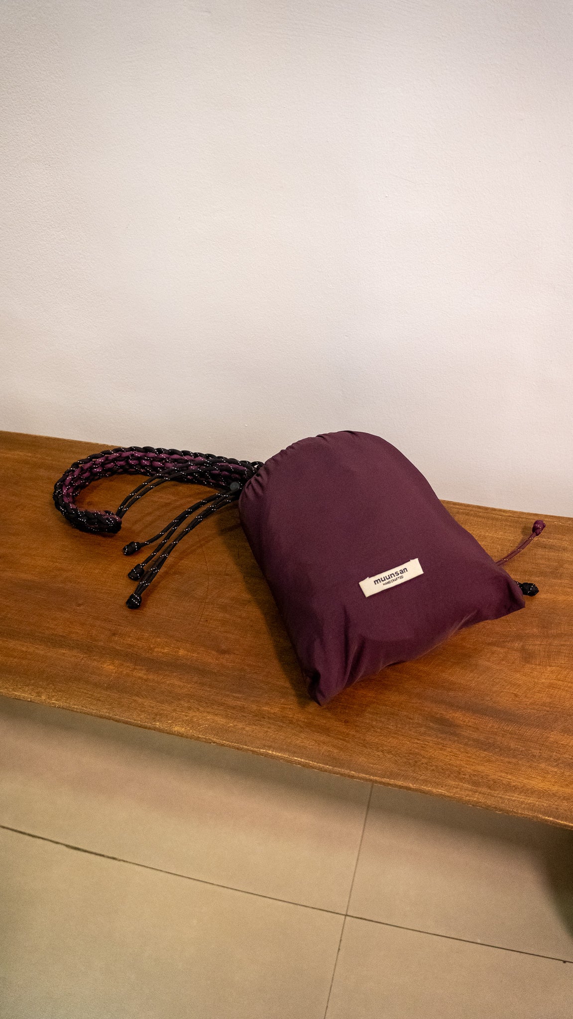 Lotus Tote: Plum