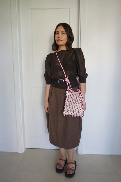 Duo Racket Tote Small with Crossbody Strap