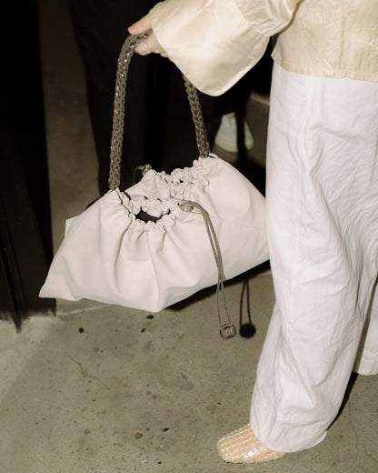 Twin Tote 02: Ivory