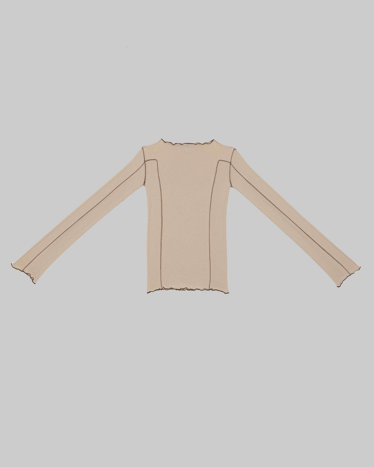 Omato Long Sleeve Rib Top