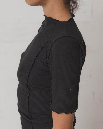 Omato 3/4 Rib Top