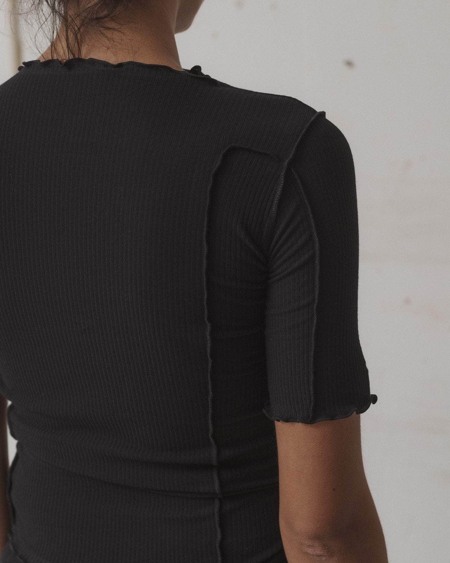 Omato 3/4 Rib Top