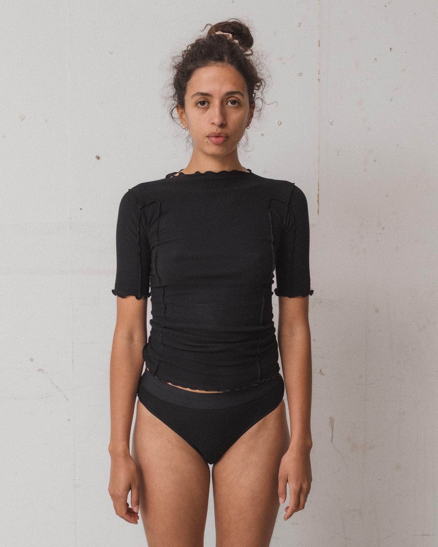 Omato 3/4 Rib Top